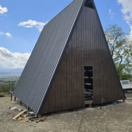 კოტეჯების მშენებლობა