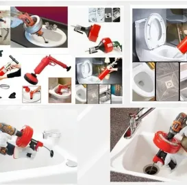 Კანალიზაციის გაწმენდა ელექტრო ტროსით