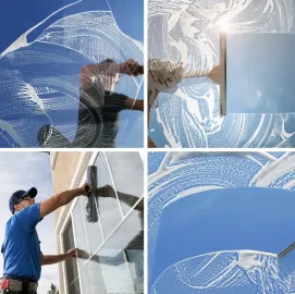 ყველანაირი სირთულის ვიტრაჟების წმენდა