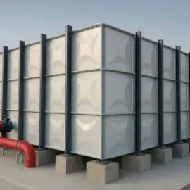 წყლის ავზი უჟანგავი სახანძრო ავზები რეზერვუარი ნავთობი Galvanized AISI St-37 Carbon Stainless Steel