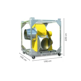 Trotec TFV 900 – რადიალური ვენტილატორი