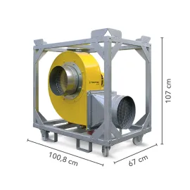 Trotec TFV 100 – რადიალური ვენტილატორი