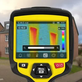 თერმოგრაფიული თერმოკამერა თერმული კამერა IC200 თბოვიზორი