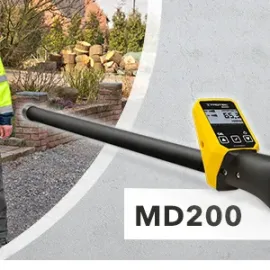 MD200 მეტალოდეტექტორი მაგნიტომეტრი