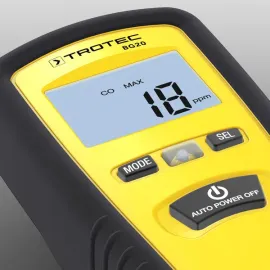 BG20 ნახშირბადის მონოქსიდის საზომი მოწყობილობა CO კონცენტრაციის სწრაფი შემოწმებისთვის