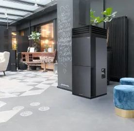 ოთახის ჰაერის გამწმენდი TAC V+ ბაზალტის ნაცრისფერი/შავი