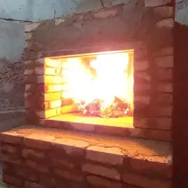 ბუხრის აშენება მოპირკეთება 