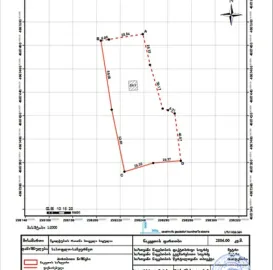 საკადასტრო და შიდა აზომვითი ნახაზები ლანჩხუთში