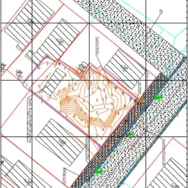 აზომვითი ნახაზები და ტოპოგრაფია მცხეთაში