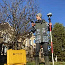 აზომვითი ნახაზები და ტოპოგრაფია ლენტეხში